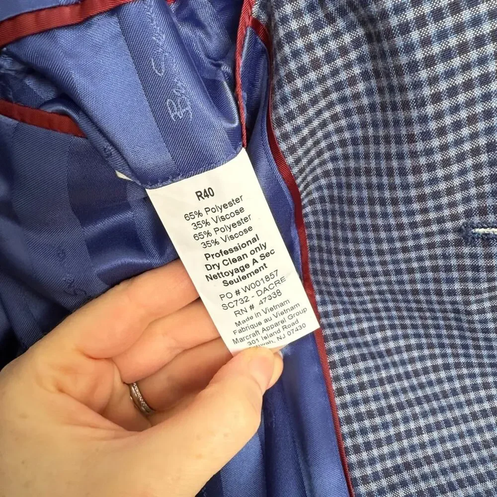 Ben Sherman Blue Blazer
